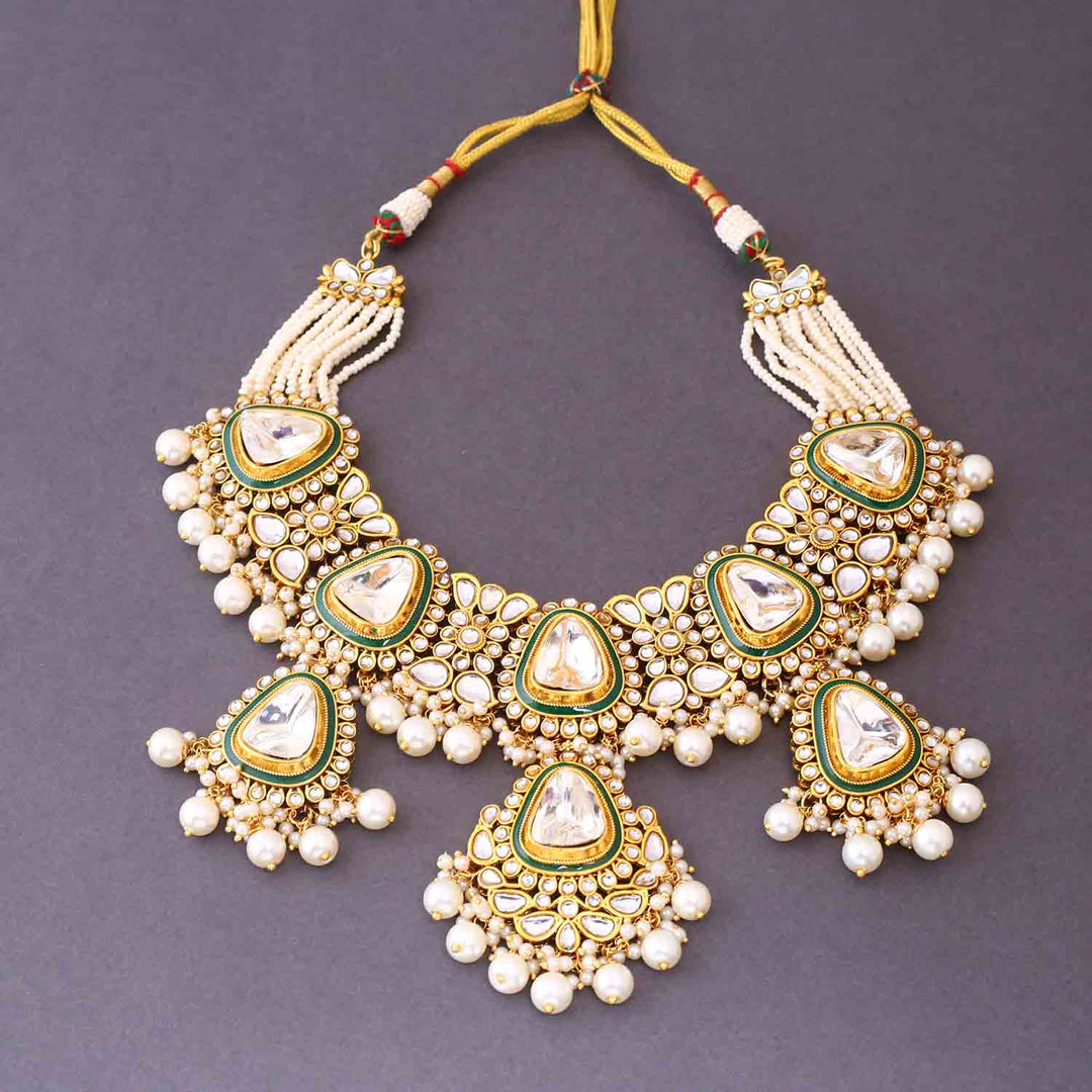 Ivory Dhanuna Bridal Jewellery Set