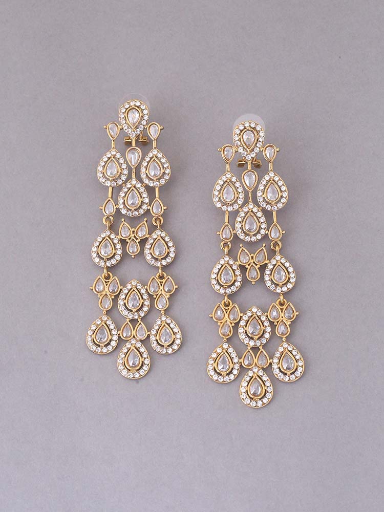 Ivory Epshita Ethnic Danglers