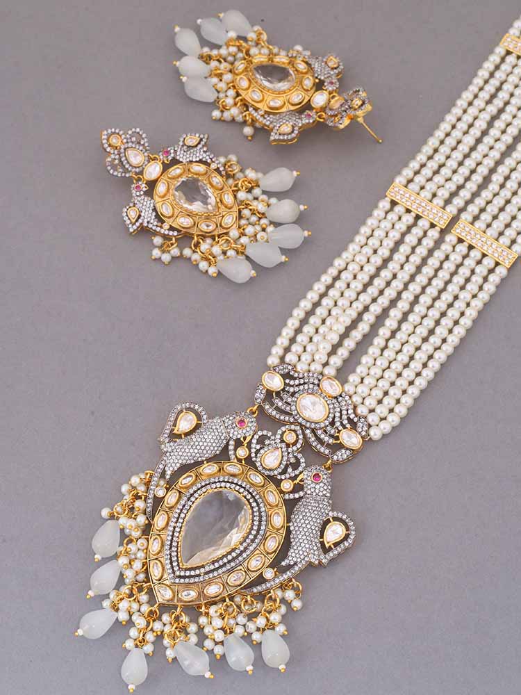 Ivory Flora Jewellery Set