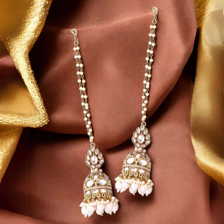 Ivory Gita Sahara Jhumkis