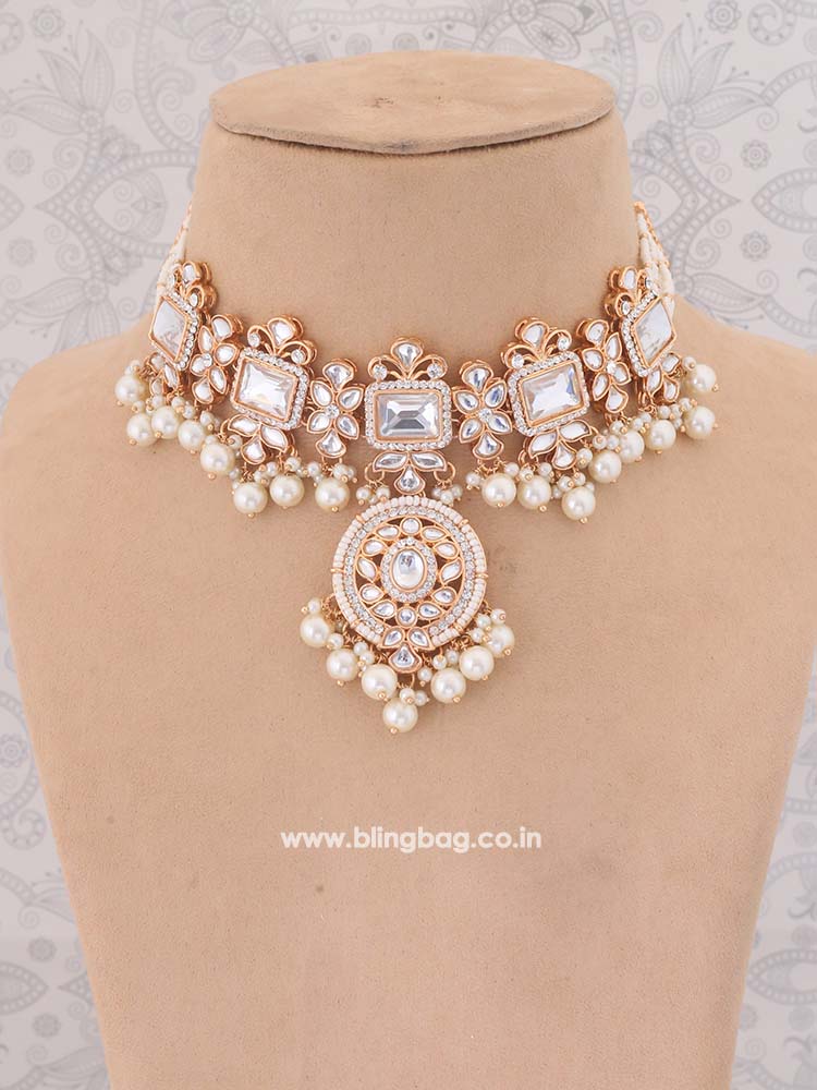 Ivory Gitali Jewellery Set