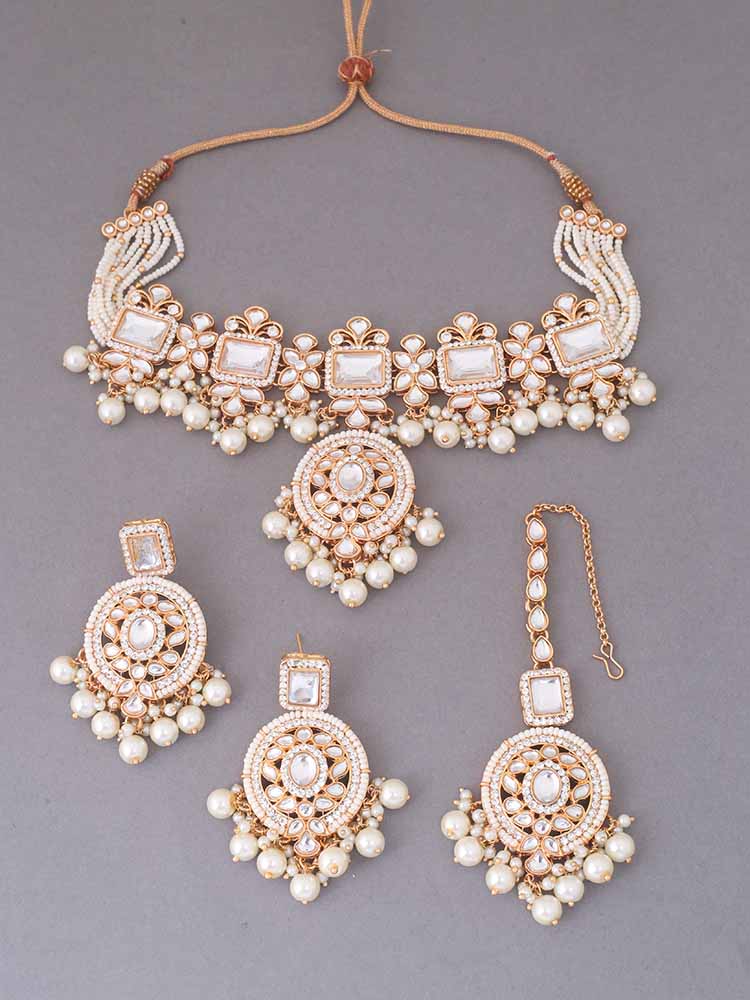Ivory Gitali Jewellery Set