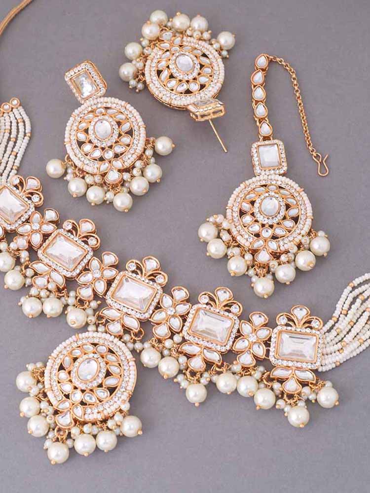 Ivory Gitali Jewellery Set