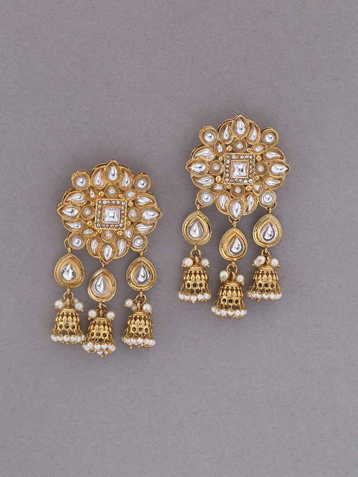 Ivory Gitashri Ethnic Danglers