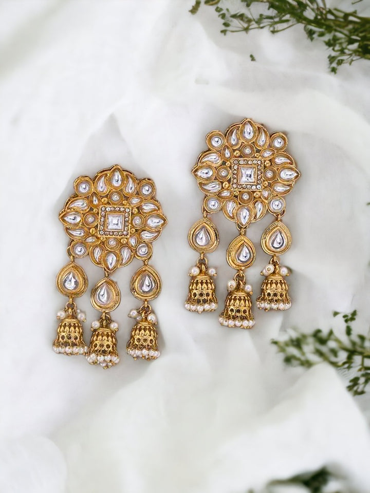Ivory Gitashri Ethnic Danglers