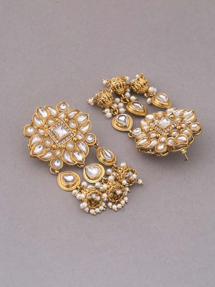 Ivory Gitashri Ethnic Danglers