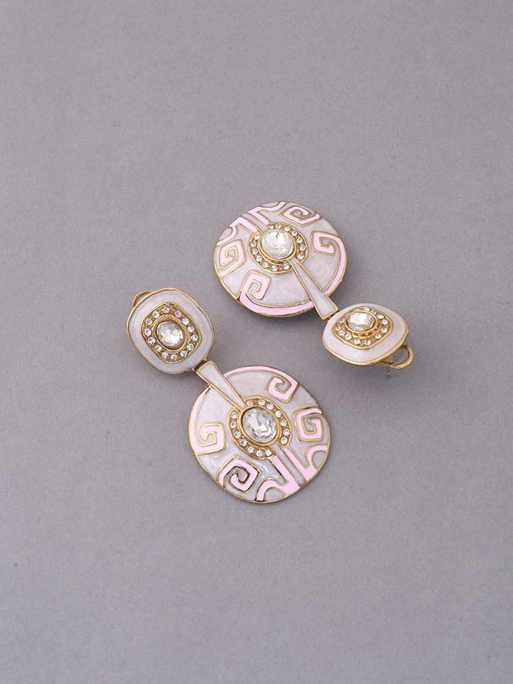 Ivory Grace Ethnic Danglers - EOSS