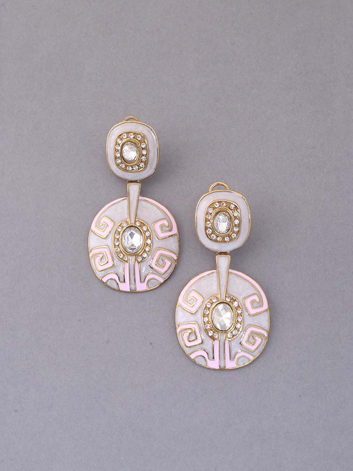 Ivory Grace Ethnic Danglers - EOSS