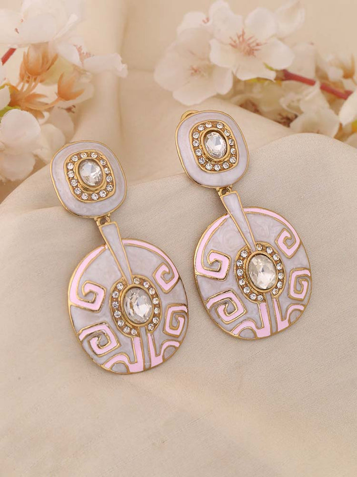 Ivory Grace Ethnic Danglers - EOSS