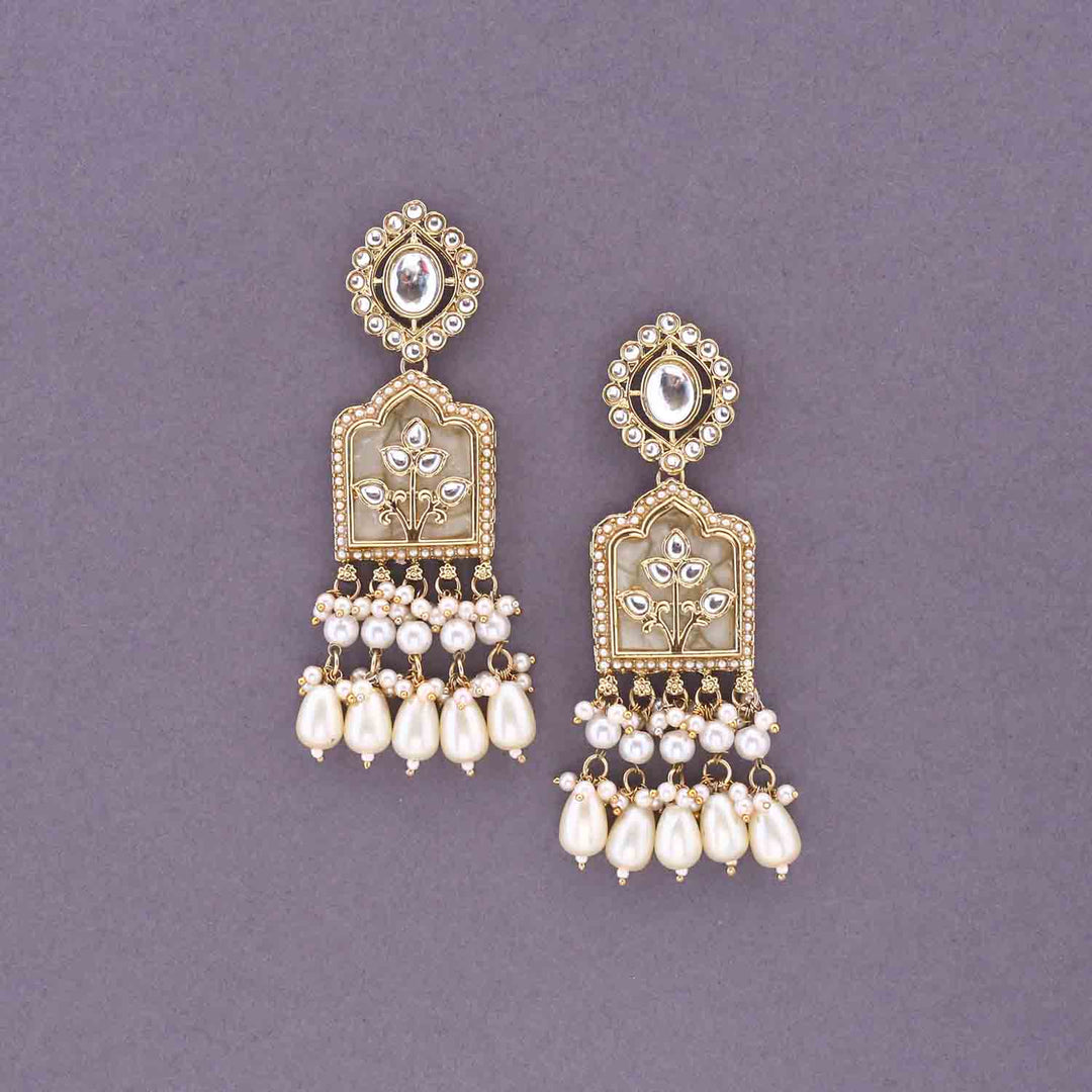 Ivory Gul Punjabi Danglers