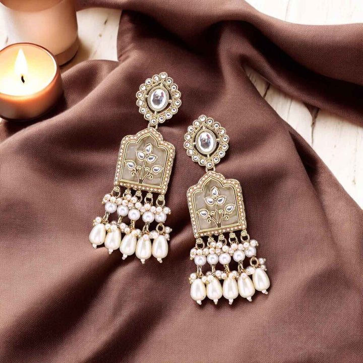 Ivory Gul Punjabi Danglers