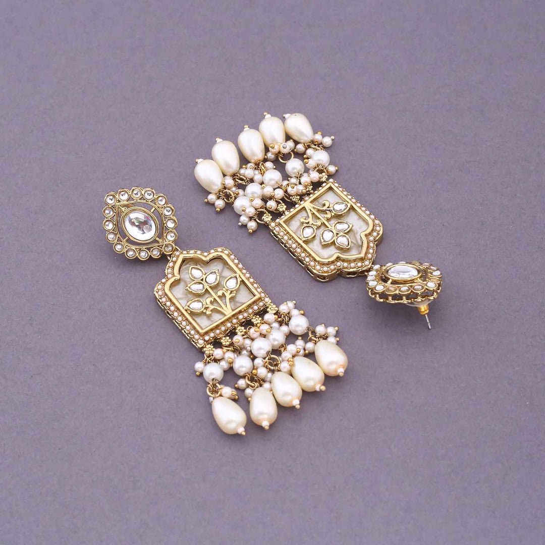 Ivory Gul Punjabi Danglers