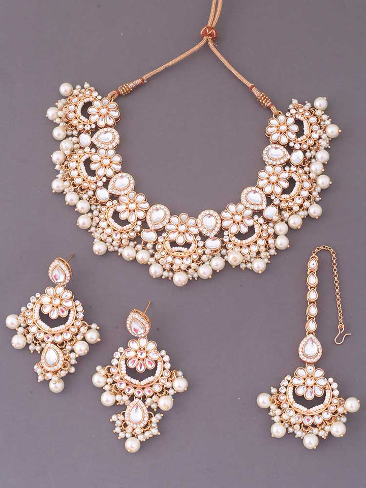 Ivory Gyanti Jewellery Set