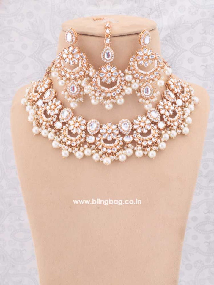 Ivory Gyanti Jewellery Set