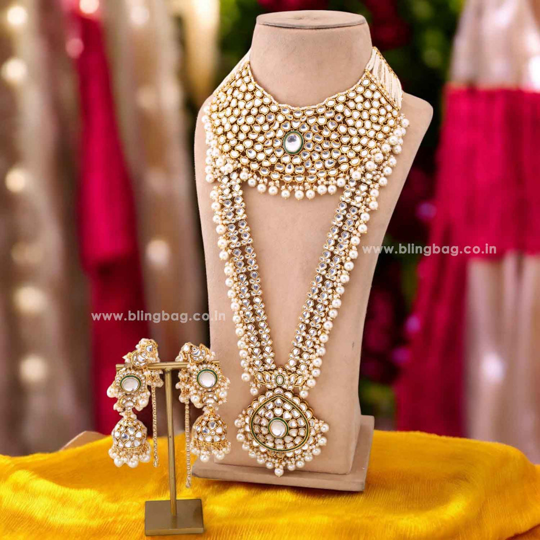 Ivory Hamsika Bridal Jewellery Set