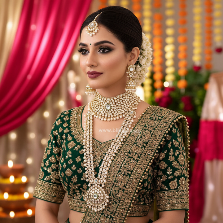 Ivory Hamsika Bridal Jewellery Set