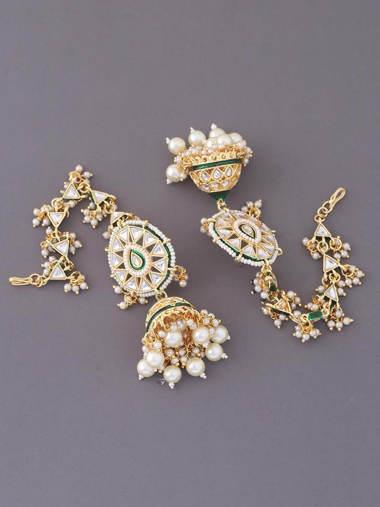 Ivory Hanvita Jhumkis