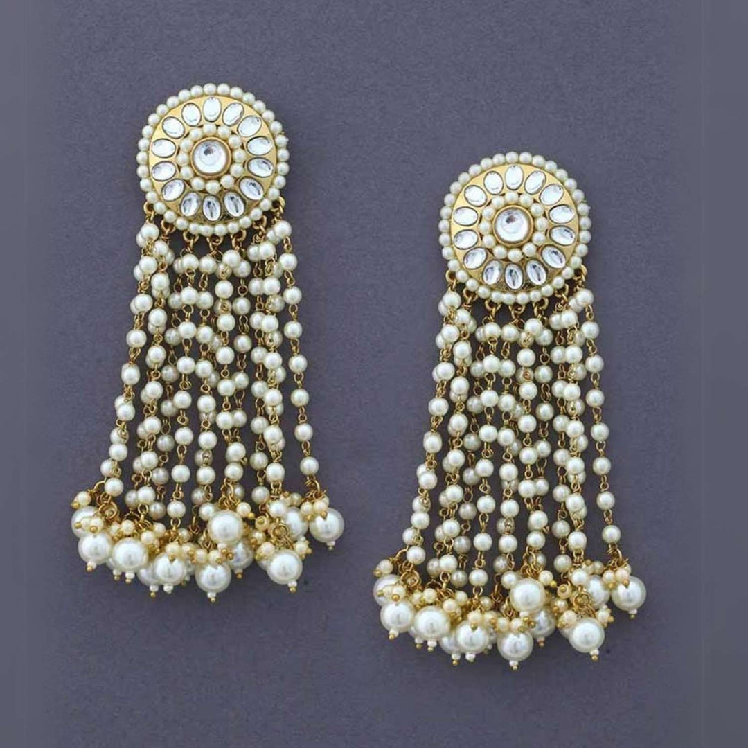 Ivory Heer Tassel Earrings