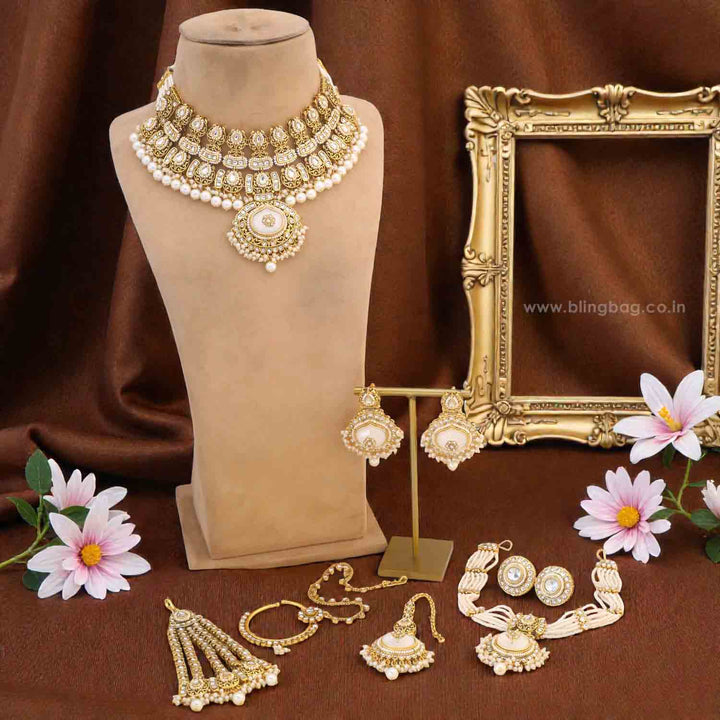 Ivory Jaiwanti Bridal Jewellery Set