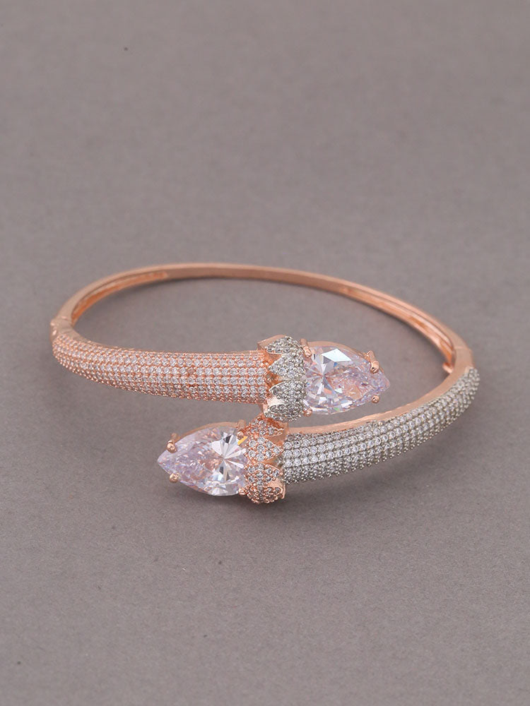 Rose Gold Jancy Zirconia Bracelet