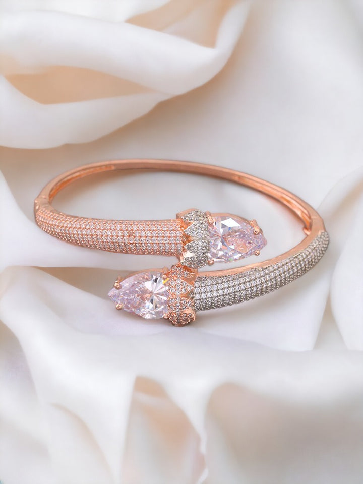 Rose Gold Jancy Zirconia Bracelet