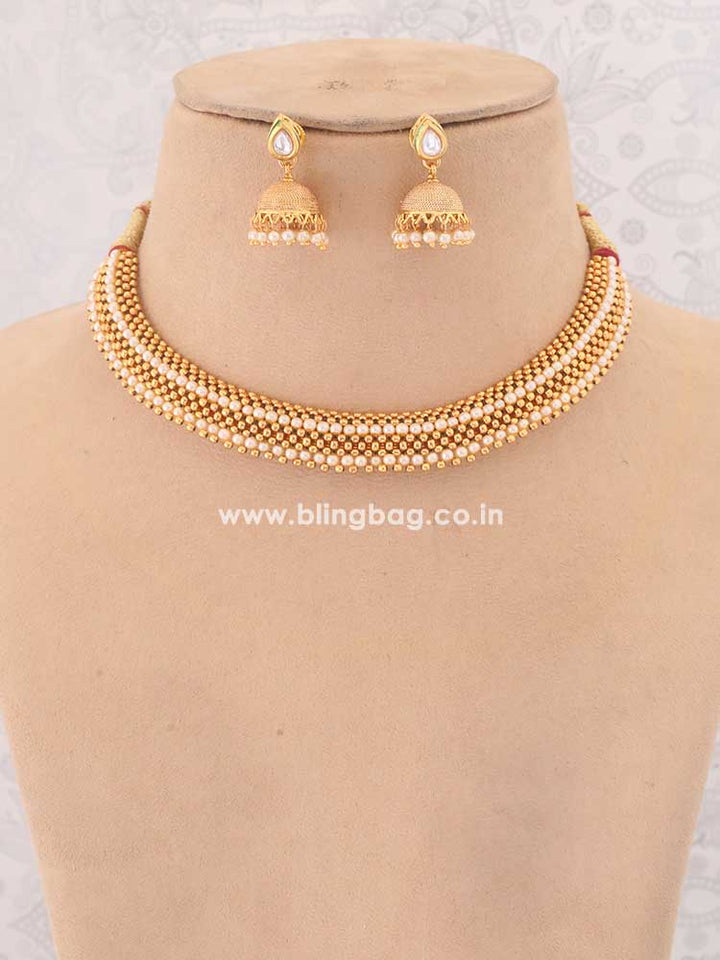 Ivory Jina Jewellery Set