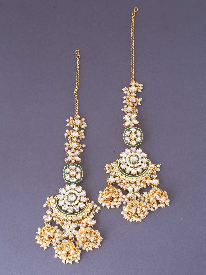 Ivory Kasi Jhumkis