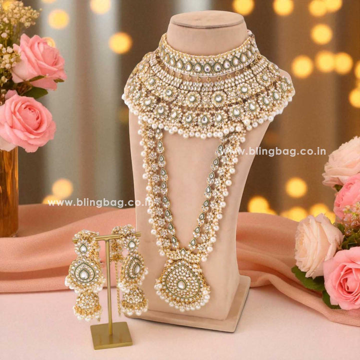 Ivory Keerthana Bridal Jewellery Set