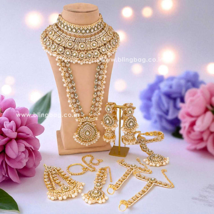 Ivory Keerthana Bridal Jewellery Set