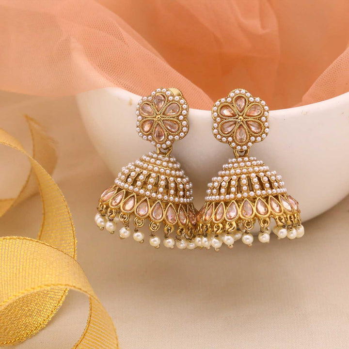 Ivory Khumini Jhumkis