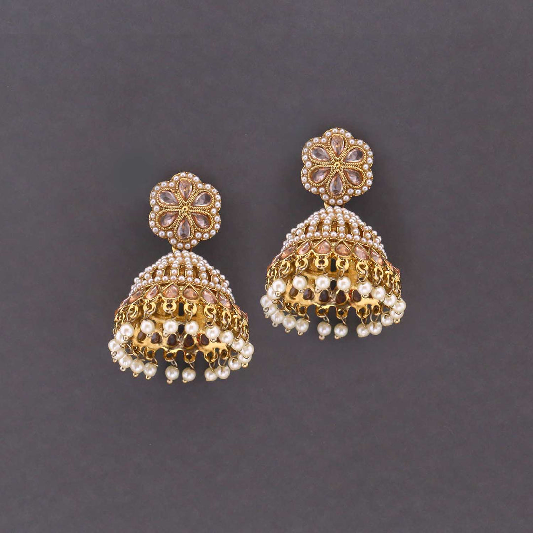 Ivory Khumini Jhumkis