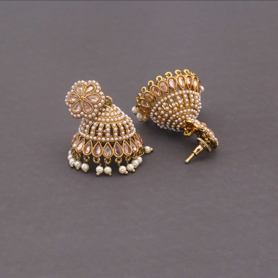 Ivory Khumini Jhumkis