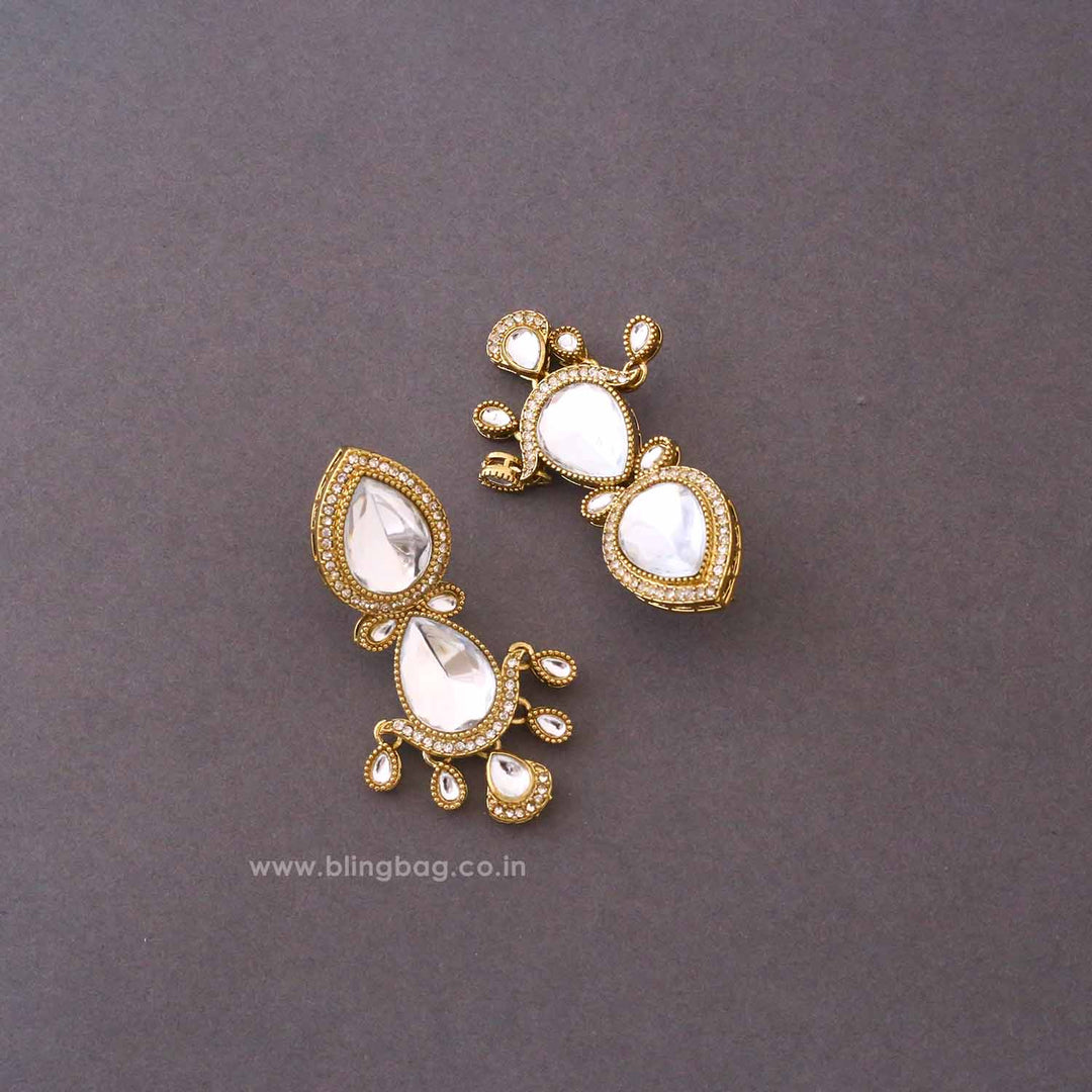 Ivory Khyaati Danglers
