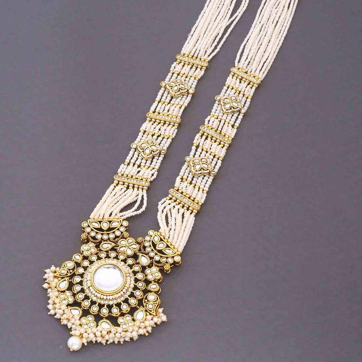 Ivory Kshirja  Kundan Bridal Jewellery Set