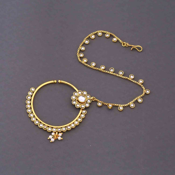 Ivory Kshirja  Kundan Bridal Jewellery Set