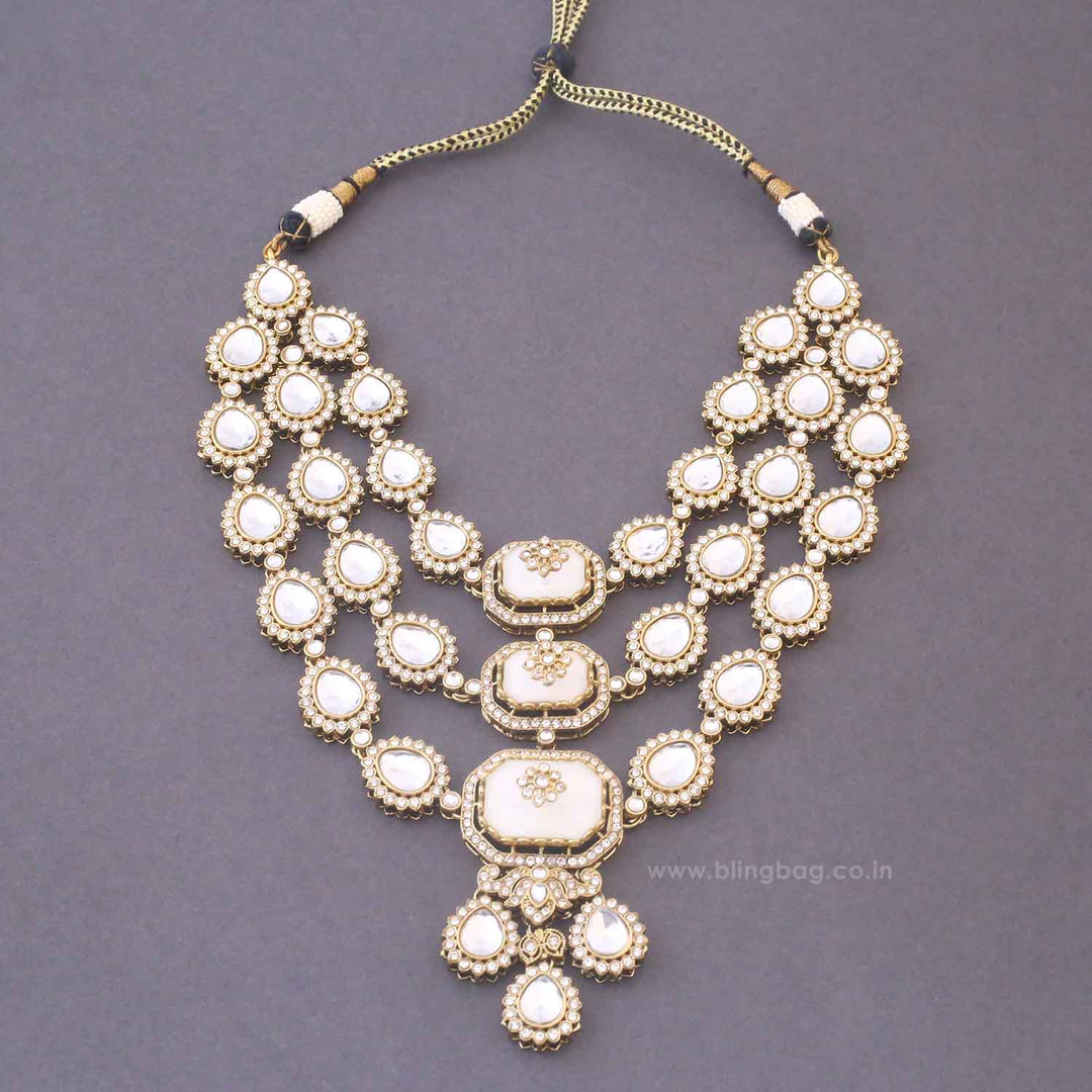 Ivory Labdhi Bridal Jewellery Set