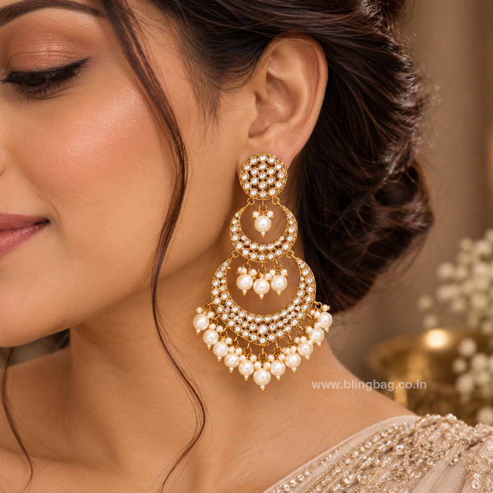 Ivory Layered Chandbalis