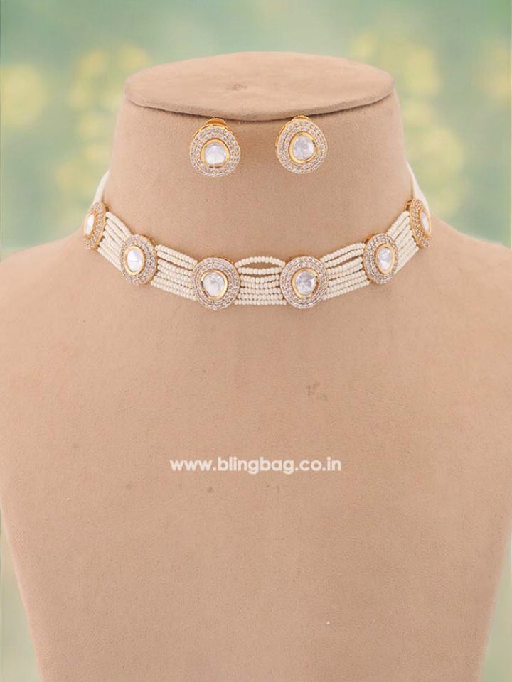 Ivory Linea Jewellery Set