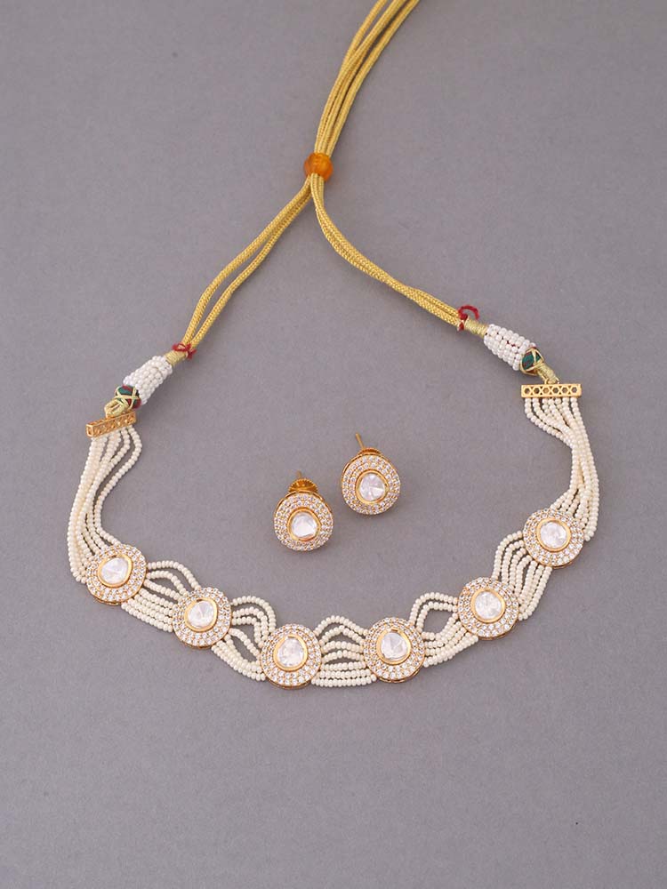 Ivory Linea Jewellery Set
