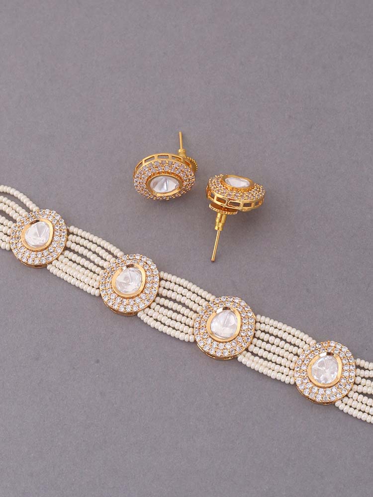 Ivory Linea Jewellery Set