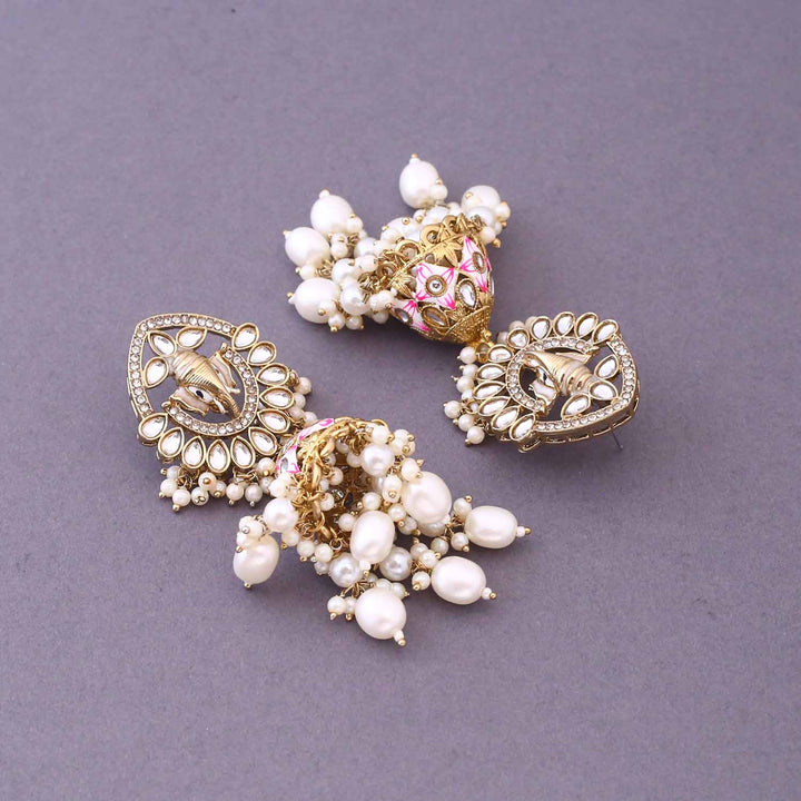 Ivory Madhumita Jhumkis