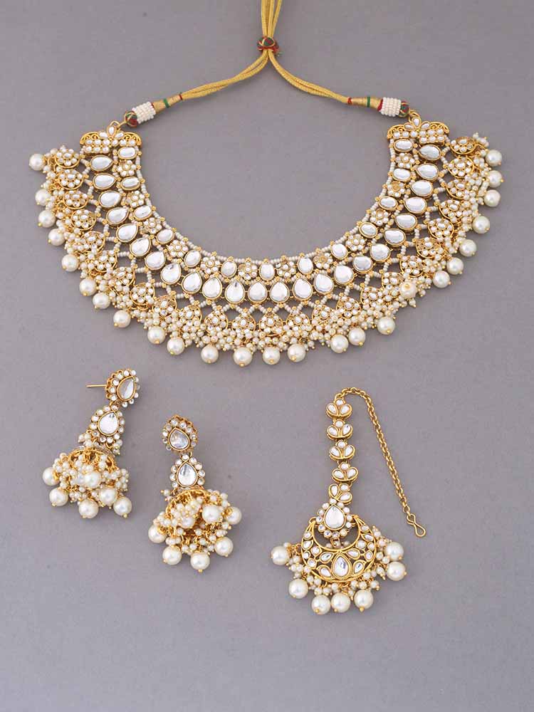 Ivory Mahima  Jewellery Set