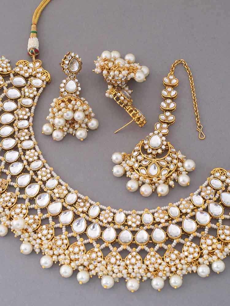 Ivory Mahima  Jewellery Set