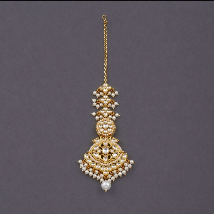 Ivory Manmayi  Kundan Bridal Jewellery Set - Image Change required