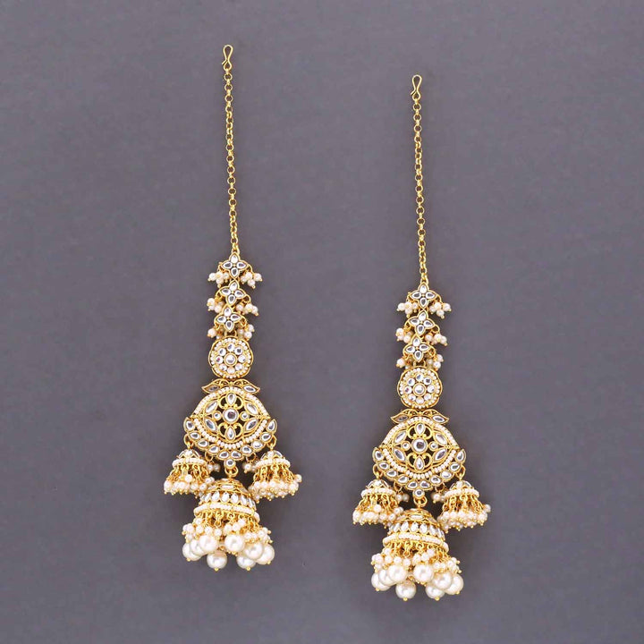 Ivory Manmayi  Kundan Bridal Jewellery Set