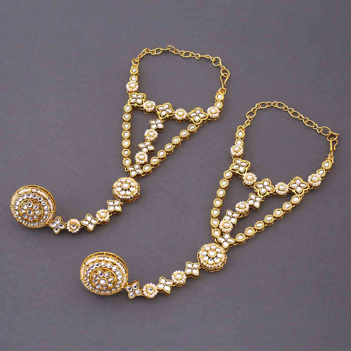Ivory Manmayi  Kundan Bridal Jewellery Set
