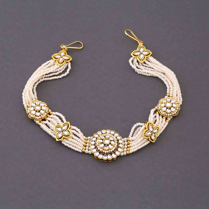 Ivory Manmayi  Kundan Bridal Jewellery Set
