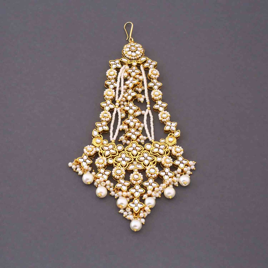 Ivory Manmayi  Kundan Bridal Jewellery Set