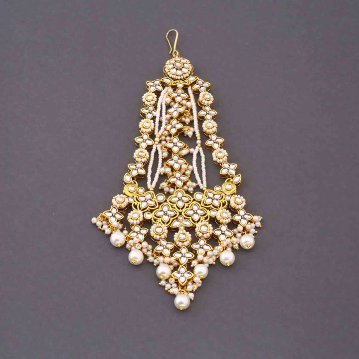 Ivory Manmayi  Kundan Bridal Jewellery Set
