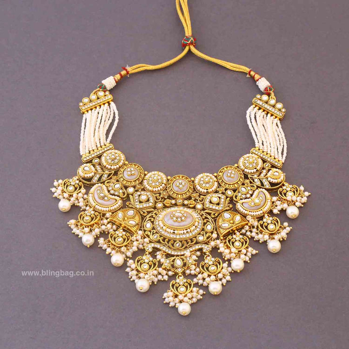 Ivory Mehra Bridal Jewellery Set